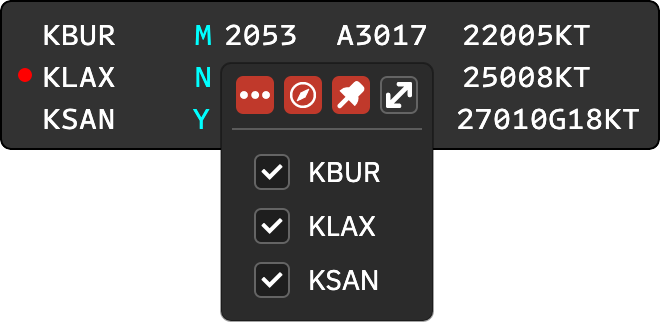 Mini-Window Controls