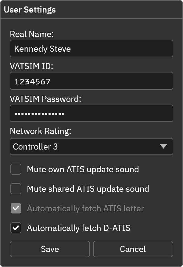 General Settings